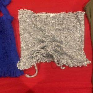 Two crop tops